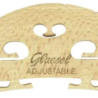 Glaesel GL33524L Self-Adjusting Full Size 4/4 Violin Bridge